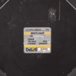 DeSisti Leonardo 5kw Fresnel Pole Operated (mod 351) 10 DeSisti Leonardo 5kw Fresnel Pole Operated (mod 351) -Trendy Winkel Voor Audiobenodigdheden Desisti 5kw pole operated 5000watts fresnell 2021 4