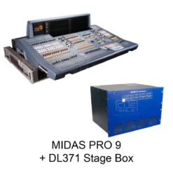 Midas PRO9 Digital Mixer + DL371 Stage Box