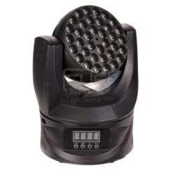 PR Lighting XLed 336 RGB -Trendy Winkel Voor Audiobenodigdheden PR Wash movinghead in case 5