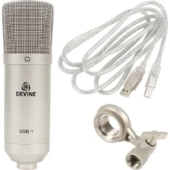 Devine USB-1 Condenser Microphone 6 Devine USB-1 Condenser Microphone -Trendy Winkel Voor Audiobenodigdheden devine usb 1 2