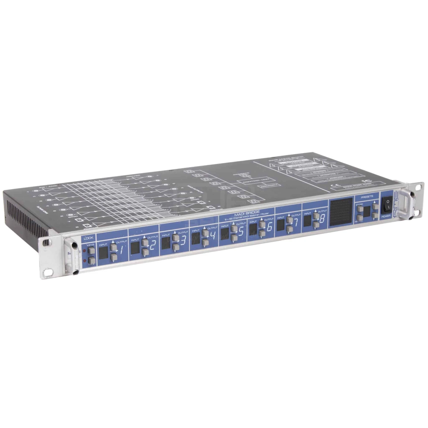RME Madi Bridge – 8×64 Channel Madi Switcher/Router 2 RME Madi Bridge – 8×64 Channel Madi Switcher/Router - Afbeelding 2